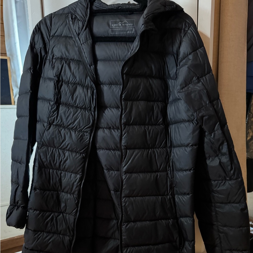 Eddie Bauer Black Puffer Jacket